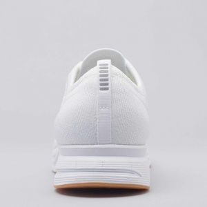 mens white flyknit trainers